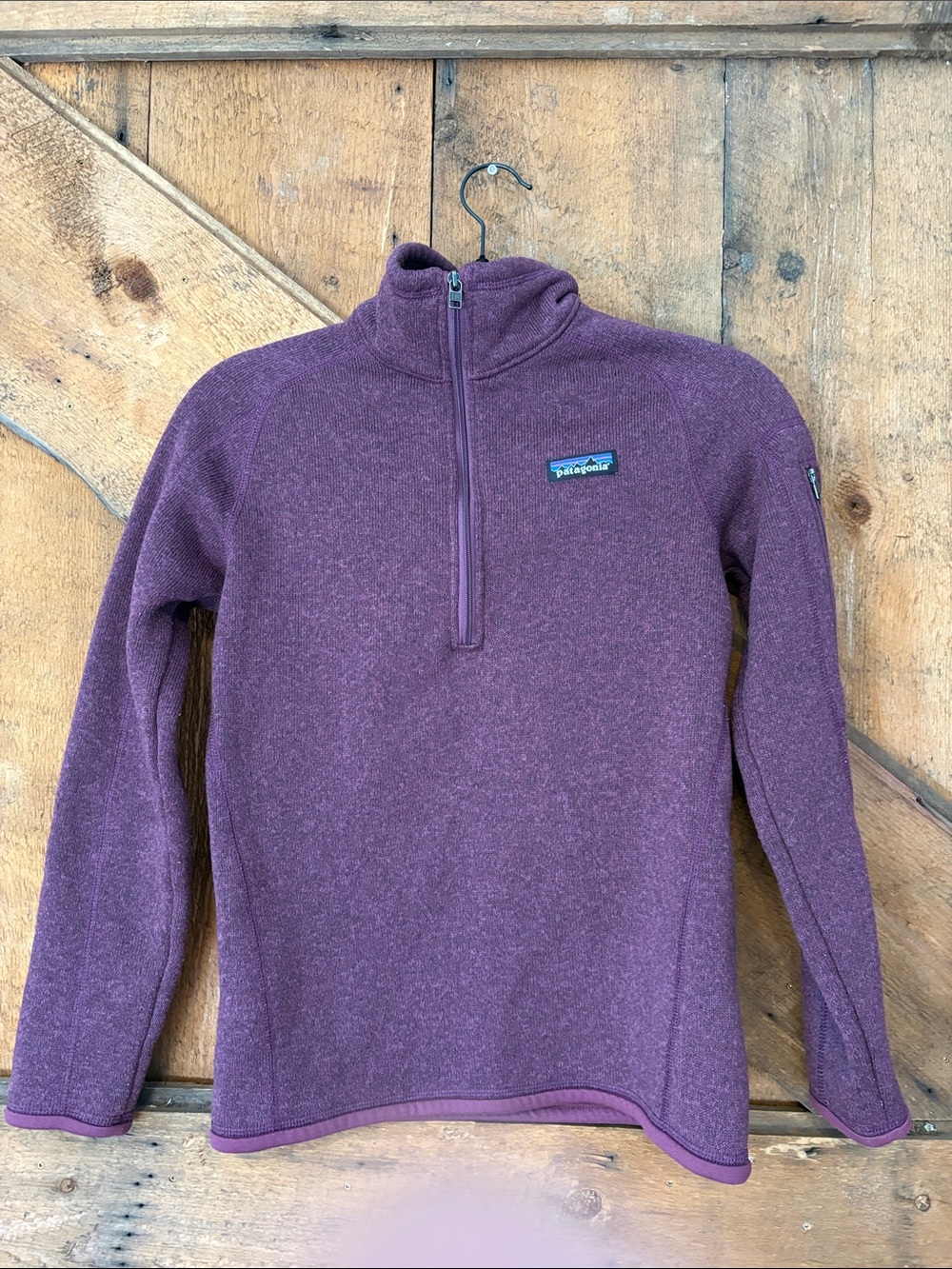 Patagonia Women's Plum Half-Zip Turtleneck Pullover